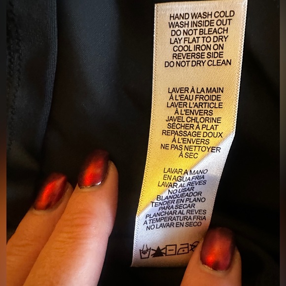 FRAME Black Rhinestone Embellished Long Sleeve Top - Picture 9 of 11